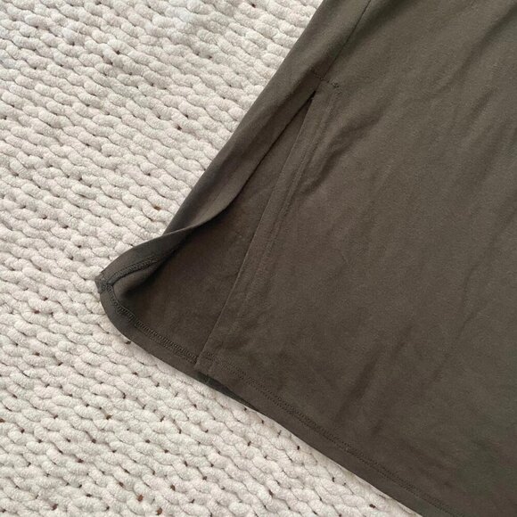 Eileen Fisher Green T-shirt Dress - Size M - Picture 6 of 6